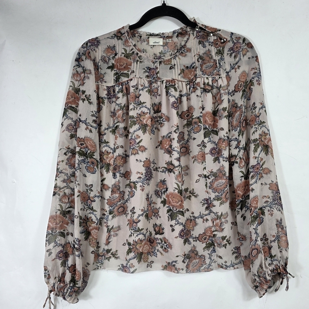 Wilfred Lourdes Long sleeves floral Blouse